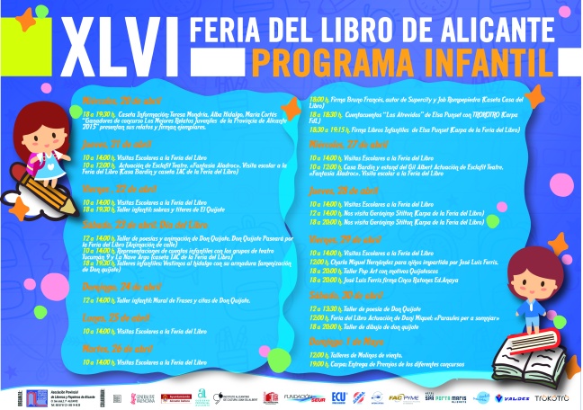 Programa infantil Feria del Libro 2016